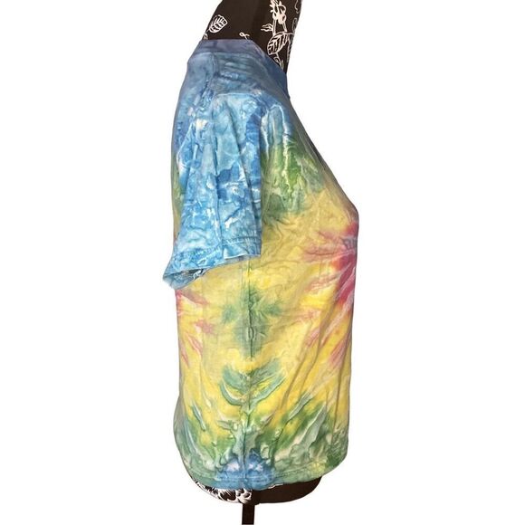 Gildan Wisconsin Dells Tie Dye T Shirt Casual Lounge Sleepwear - Picture 7 of 10